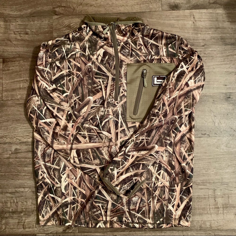 Men’s Banded Camouflage 1/4 Zip